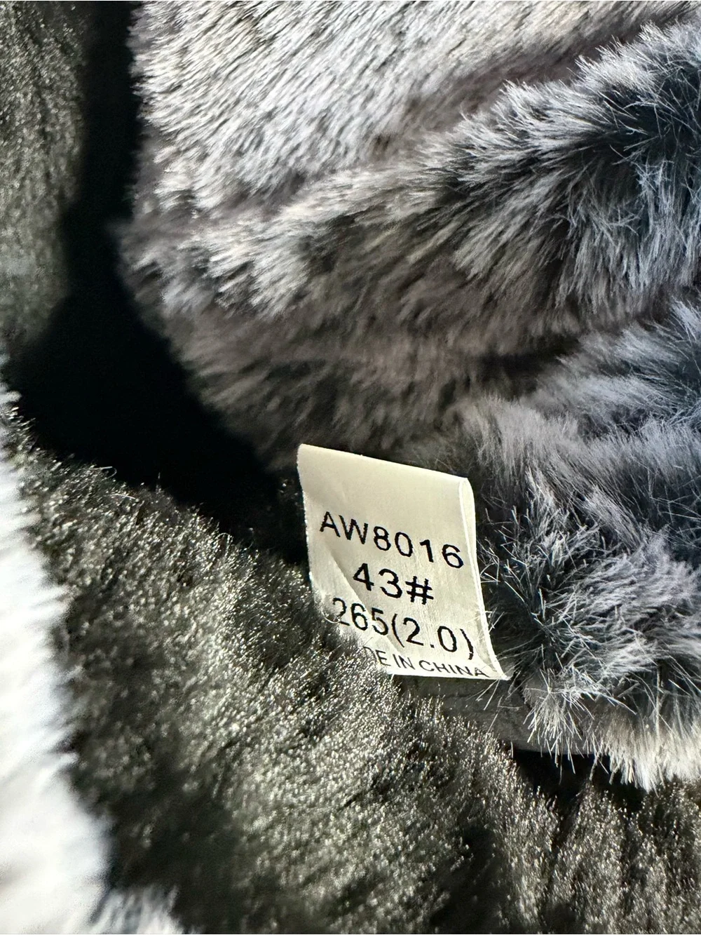 Women’s Black Winter Lace-Up Snow Boots with Gray Faux Fur Cuff